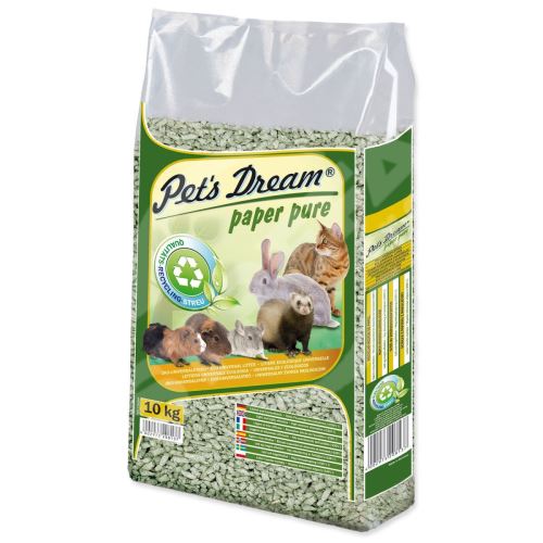Pelety Pet`s Dream Paper Pure 10 kg