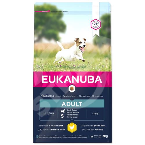 Krmivo EUKANUBA Adult Small 3kg