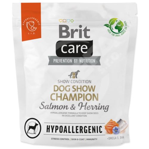 Krmivo Brit Care Dog Hypoallergenic Dog Show Champion Salmon & Herring 1kg