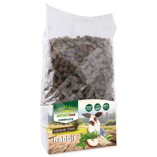 Krmivo Nature Land Complete pro králíky a zakrslé králíky pelety 1,7kg