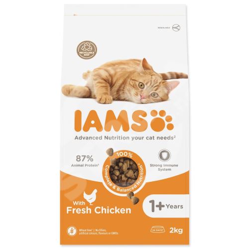 Krmivo IAMS Cat Adult Chicken 2kg