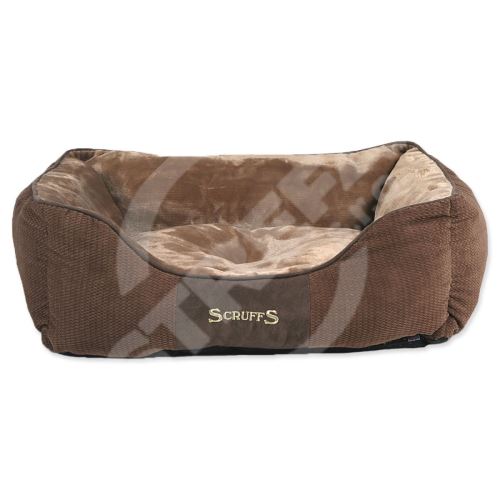 Pelech Scruffs Chester Box Bed čokoládový M 60x50cm