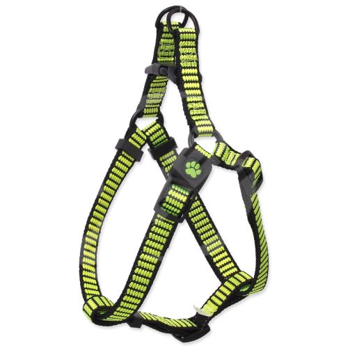 Postroj Active Dog Premium L limetka 2,5x65-99cm