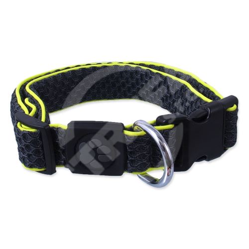 Obojek Active Dog Mellow S šedý 2,5x28-40cm