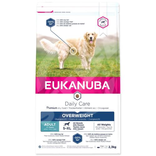 Krmivo EUKANUBA Daily Care Excess Weight 2,3kg