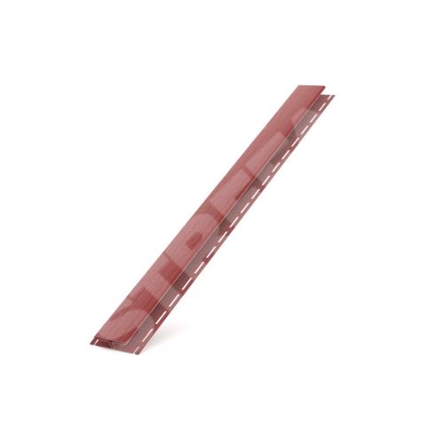 BRYZA "H" profil plastový, délka 3M, Červená RAL 3011