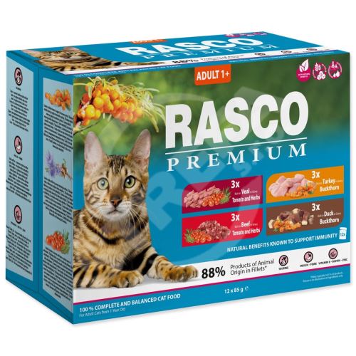 Kapsička Rasco Premium Adult Multi 12x85g