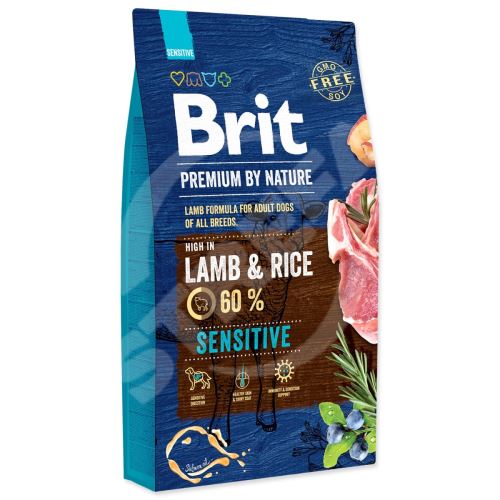 Krmivo Brit Premium by Nature Sensitive Lamb 8kg