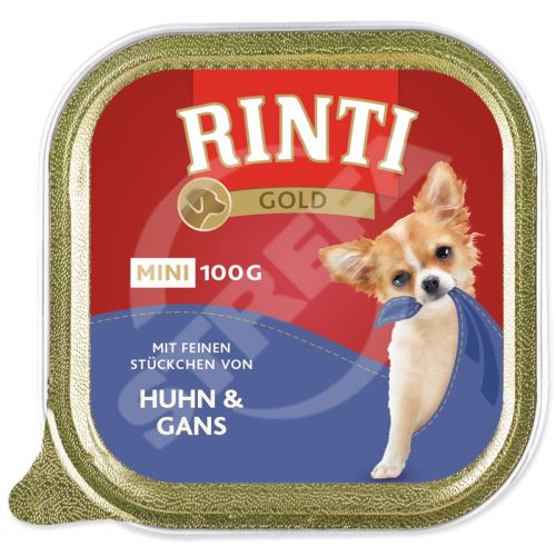 Vanička Rinti Gold Adult Mini kuře a husa 100g