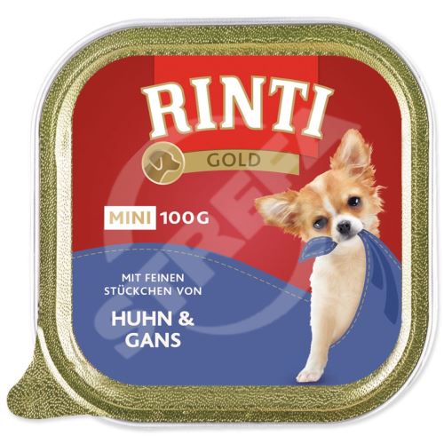 Vanička RINTI Gold Mini kuře + husa 100 g
