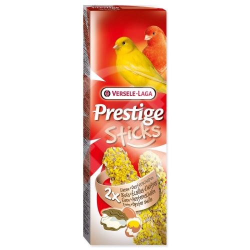 Tyčinky Prestige Eggs & Oystershells pro kanáry 60 g