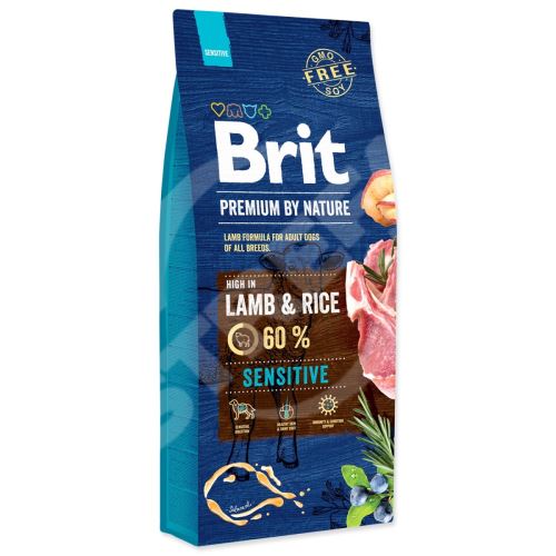 BRIT Premium by Nature Sensitive Lamb 15 kg
