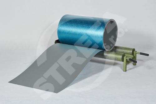 PREFA hliníkový plech Prefalz 0,70 x 1000 mm Světle šedá P.10 stucco (RAL7005)
