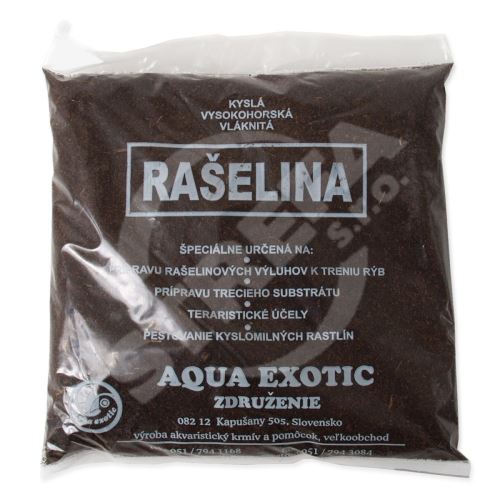 Náplň Aqua Exotic rašelina vláknitá 150g