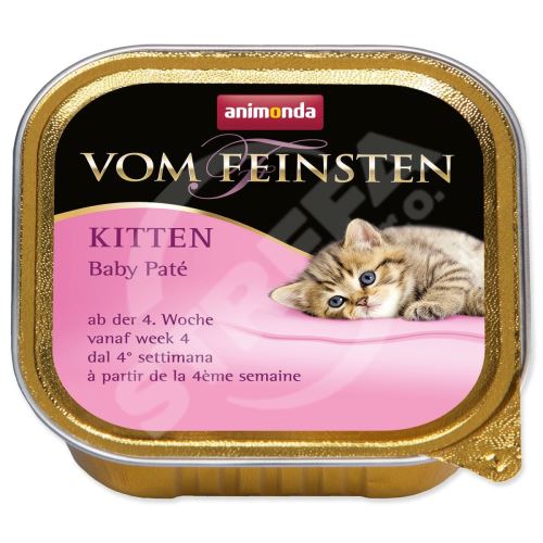 Paštika Animonda Vom Feinstein Kitten masová směs 100g