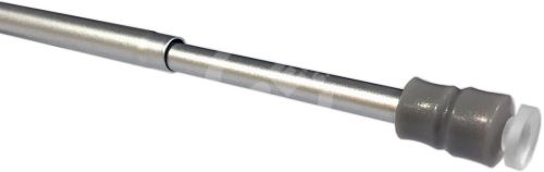 Tyč vitrážová FLEX rozpěrná 76-120cm kovová STŘÍBRNÁ