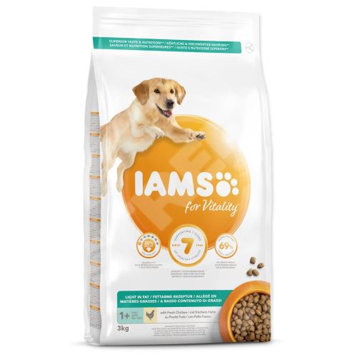 Krmivo IAMS Dog Adult Weight Control Chicken 3kg