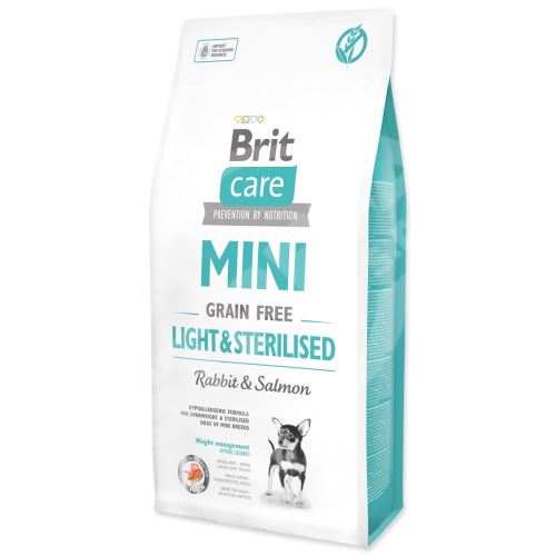 Krmivo Brit Care Mini Grain Free Light & Sterilised 7kg