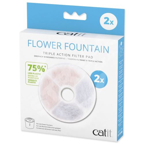 Náplň Catit filtrační Triple Action pro Senses 2.0 Flower 2ks