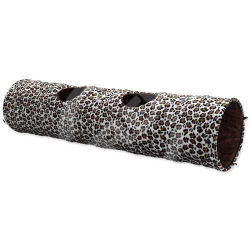 Tunel Magic Cat XL plyš leopard 150x35cm