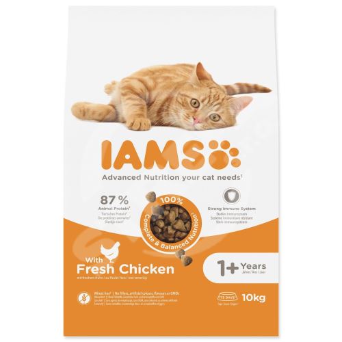 Krmivo IAMS Cat Adult Chicken 10kg