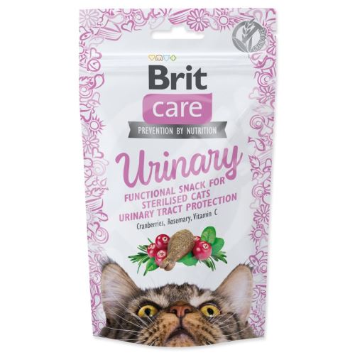 Pochoutka Brit Care Cat Snack Urinary 50g