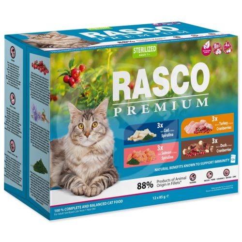 Kapsička Rasco Premium Sterilized Multi 12x85g