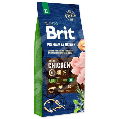 Krmivo Brit Premium by Nature Adult XL 15kg