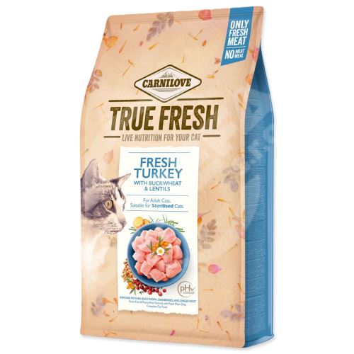 Krmivo Carnilove Cat True Fresh Turkey 0,34kg