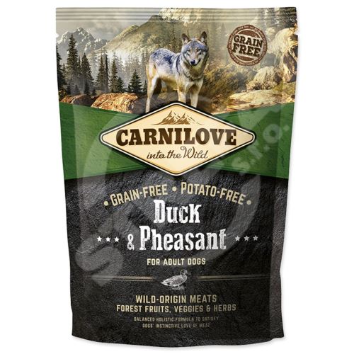 Krmivo Carnilove Adult Duck & Pheasant 1,5kg