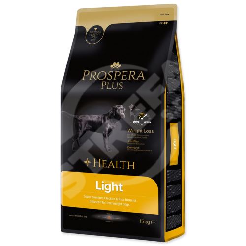 Krmivo Prospera Plus Light kuře s rýží 15kg