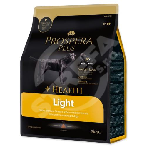 Krmivo Prospera Plus Light kuře s rýží 3kg