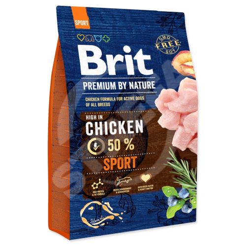 Krmivo Brit Premium by Nature Sport 3kg