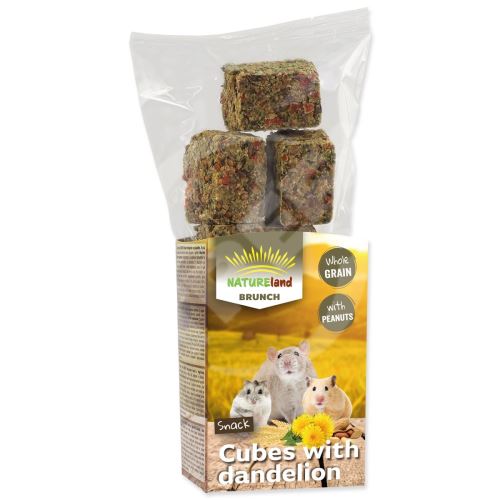 Pochoutka Nature Land Brunch celozrnné kostky s pampeliškou 90g