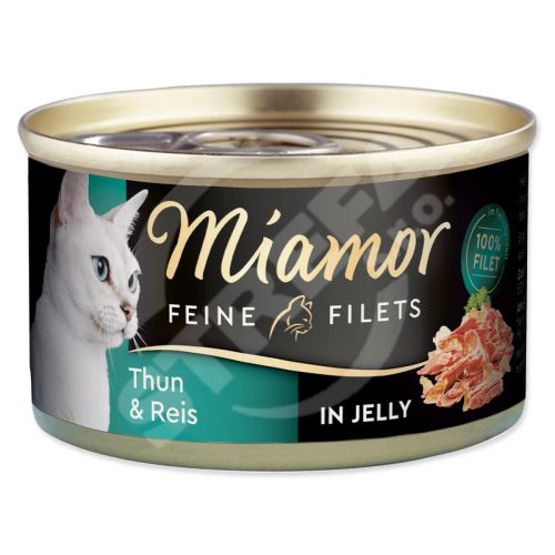Konzerva MIAMOR Feine Filets tuňák + rýže v želé 100 g