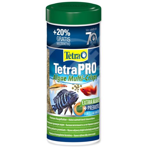 Krmivo TetraPro Algae 250ml + 50ml zdarma