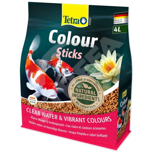 Krmivo Tetra Pond Colour Sticks 4l