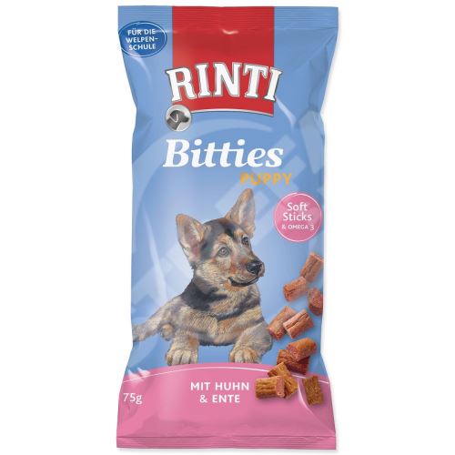 Pochoutka Rinti Bitties Puppy kuře a kachna 75g