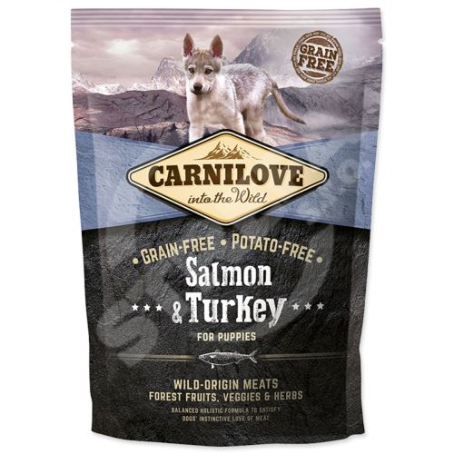 Krmivo Carnilove Puppy Salmon & Turkey 1,5kg