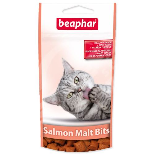 Pochoutka Beaphar Malt Bits losos 35g