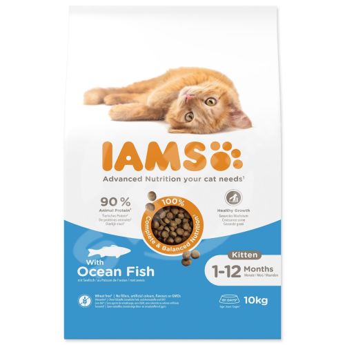 Krmivo IAMS Cat Kitten Ocean Fish 10kg