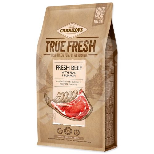 Krmivo Carnilove True Fresh Adult BEEF 4kg