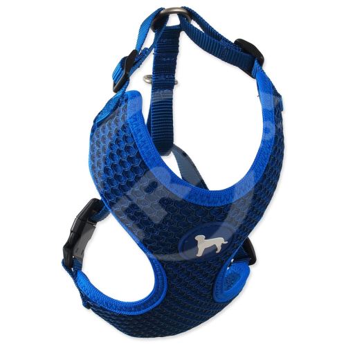 Postroj Active Dog Mellow XS tmavě modrý 1,5x30-40cm