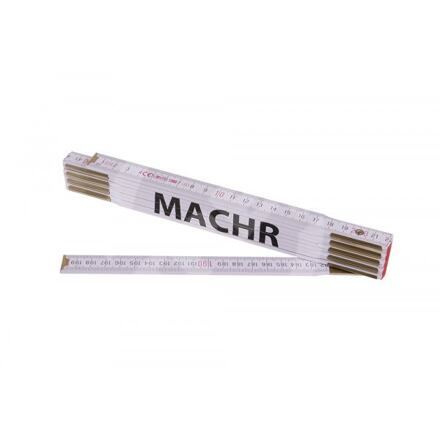 Skládací 2m MACHR (PROFI,bílý,dřevo) / balení 1 ks