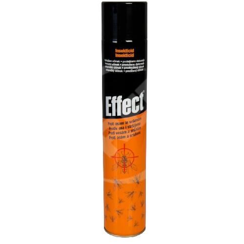 Insekticid EFFECT - sprej proti vosám a sršňům 750ml aerosol