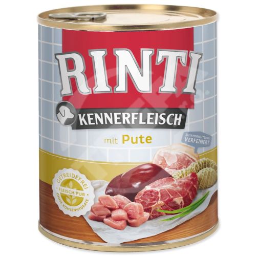 Konzerva RINTI Kennerfleisch krůta 800 g