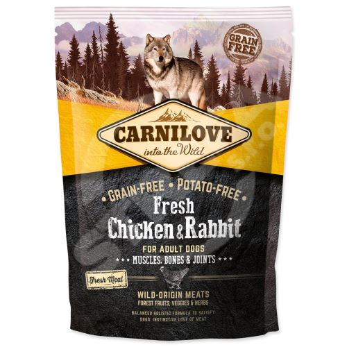 Krmivo Carnilove Dog Fresh Chicken & Rabbit 1,5kg