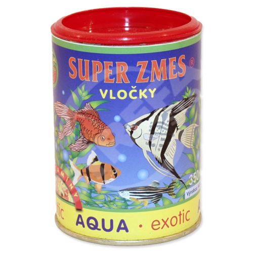 Krmivo Aqua Exotic Supersměs vločky 350ml