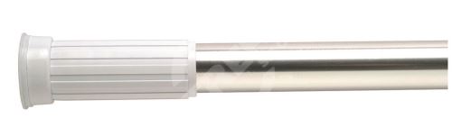 Tyč rozpěrná 70-120cm kovová bílá/stříbrná