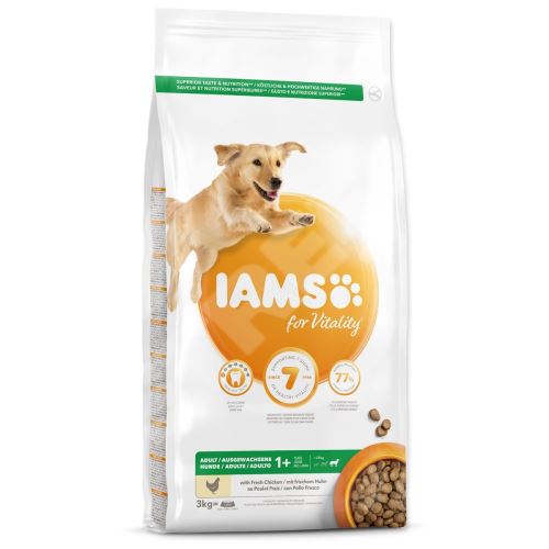 Krmivo IAMS Dog Adult Large Chicken 3kg